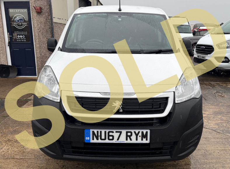 Llyn Car Sales - Peugeot Partner Professional L1 BlueHD - CALL 07504 105 633